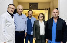Vizita unei personalități remarcabile în domeniul medical – Profesorul Athanasios Giannoukas