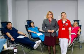 Un nou record de donatori de sânge la Institutul de Medicină Urgentă