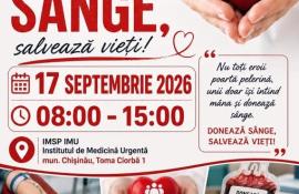 Donează sânge și să ofere unei persoane aflate în nevoie șansa de a trăi.