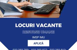 Functie vacanta -Sef sectie Neurochirurgie si Oftalmologie