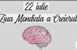 TIMPUL ESTE CREIER. SĂNĂTATEA CREIERULUI ESTE VIITORUL NOSTRU COMUN.