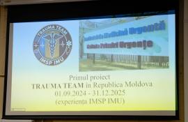 Trauma Team de la IMU: reducerea probabilității de deces intraspitalicesc cu 72% după un an și jumătate de activitate