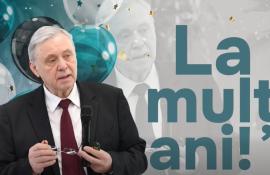 La mulți ani, stimate Domnule Academician Stanislav Groppa!
