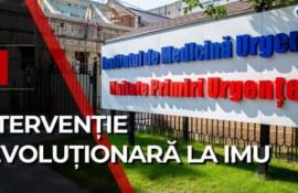 Intervenție revoluționară la Institutul de Medicină Urgentă