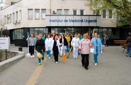 Amplă acțiune de curățenie generală în ograda IMSP IMU