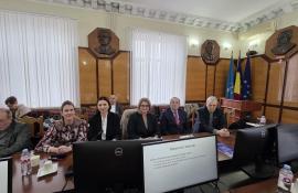 Ședința Adunării Generale a Secției Științe ale Vieții a Academiei de Științe a Moldovei, în cadrul căreia s-au desfășurat audierile publice ale rapoartelor științifice pentru anul 2025