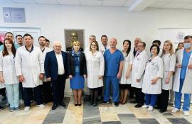 La Institutul de Medicină Urgentă, astăzi, a avut loc inaugurarea Secției de Chirurgie Oro-Maxilo-Facială pentru adulți, care este unică în țară.