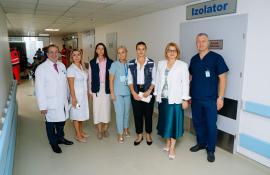 Experții misiunii OMS în domeniul prevenirii și controlului infecțiilor în vizită la Institutul de Medicină Urgentă