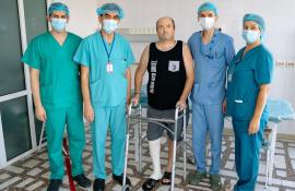Profesionalismul, devotamentul și efortul susținut al echipei medicale au contribuit decisiv la salvarea și recuperarea pacientului