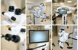 Microscop performant destinat intervențiilor neurochirurgicale și spinale avansate