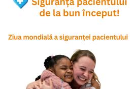 Ziua Mondială a Siguranței Pacientului – 17 septembrie