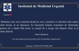 Astăzi marcăm Ziua mondială a sănătății.